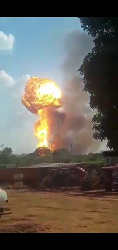 pipeline explosion venezuela